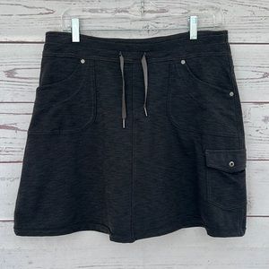 KUHL Marl Black Athletic Skort Size Medium